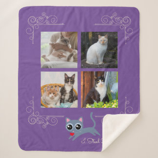 Ich stehle ein benutzerdefiniertes Foto für Herz Sherpadecke