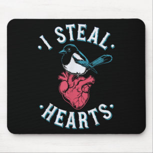 Ich stehle Herz, anatomisches Herz Goth Valen Mousepad