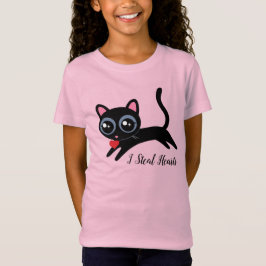 Ich stehle Herz Niedlich Kitty T-Shirt