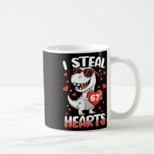 Ich stehle Herzen 67 Meme Lustiger Dinosaurier Val Kaffeetasse