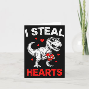 Ich stehle Herzen 67 Valentinstag 67 Meme 6 7 T-re Karte