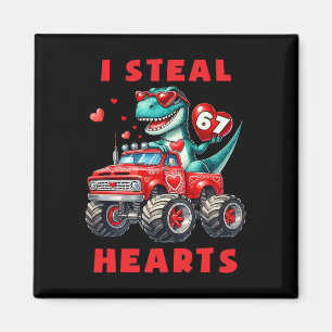 Ich stehle Herzen 67 Valentinstag 67 Meme 6 7 T-re Magnet