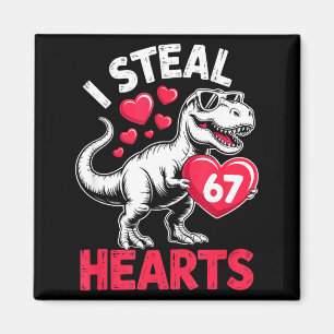 Ich stehle Herzen 67 Valentinstag 67 Meme 6 7 T-re Magnet