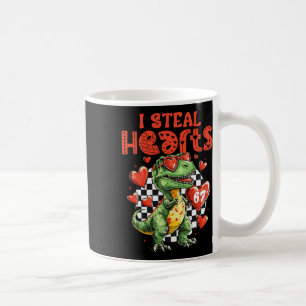 Ich stehle Herzen Dinosaurier 67 Valentinstag Humo Kaffeetasse
