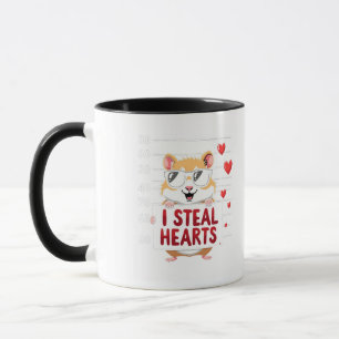 Ich stehle Herzen Hamster Liebhaber Valentinstag Tasse