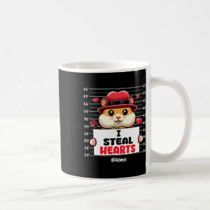 Ich stehle süße Herzen Valentinstag Hamster Besitz Kaffeetasse