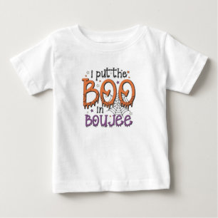 Ich stelle das BOO in BOUJEE Baby T-shirt