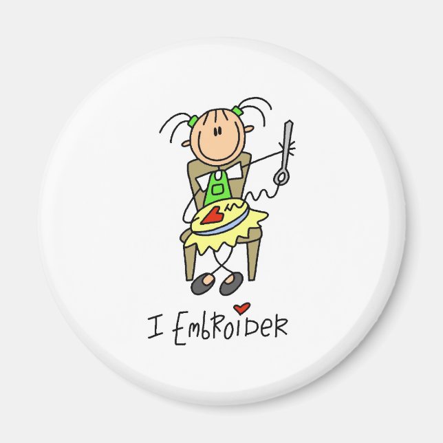 Ich sticke magnet (Vorne)