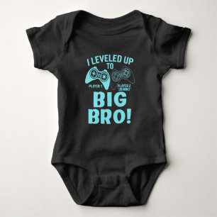 Ich stieg bis zur großen Bro Baby Strampler