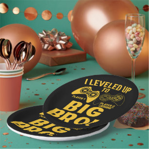 Ich stieg bis zur großen Bro Pappteller