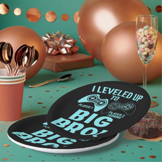 Ich stieg bis zur großen Bro Pappteller (Multi)