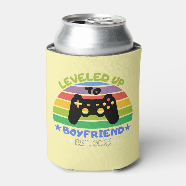 Ich stieg zu Boyfriend Funny Gamer Est auf. 2025 Dosenkühler (Kanne Vorderseite)