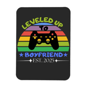 Ich stieg zu Boyfriend Funny Gamer Est auf. 2025 Magnet