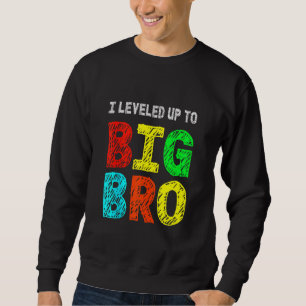Ich stieg zu der großen Bro, dem lustigen Gamer-Br Sweatshirt