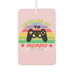 Ich stieg zu Mama Funny Gamer Est auf. 2025 Frauen Autolufterfrischer