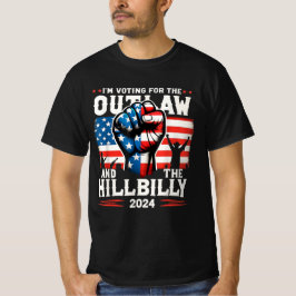 Ich stimme für das Gesetz und den Hillbilly 2024 T-Shirt