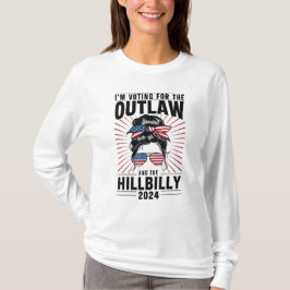 Ich stimme für das Gesetz und den Hillbilly 2024 T-Shirt