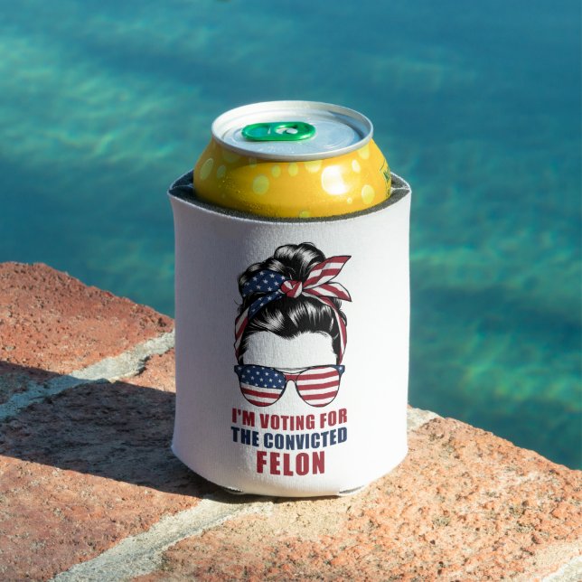 Ich stimme für den verurteilten Felon Pro Trump 20 Dosenkühler (In Situ Pool)