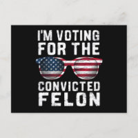 Ich stimme für den verurteilten Felon Pro Trump 20
