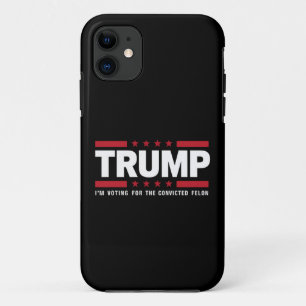 Ich stimme für den verurteilten Verbrecher Pro Tru Case-Mate iPhone Hülle