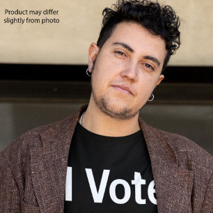 Ich STIMME für Dunklen T - Shirt   weiß