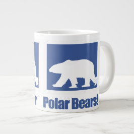 Ich stimme für Polarbären - Tasse