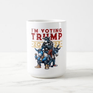 ICH STIMME FÜR TRUMP 2024 KAFFEETASSE