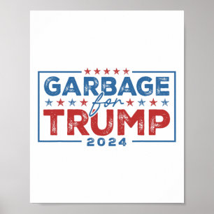 Ich stimme für Trump Vance Outlaw Hillbilly Poster