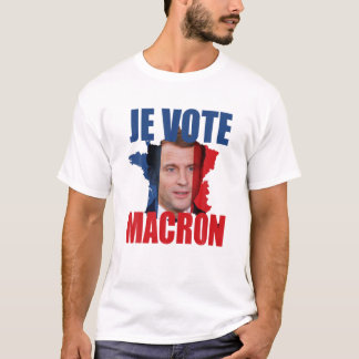 Ich stimme Macron 2022 France Election 22 Macron F T-Shirt