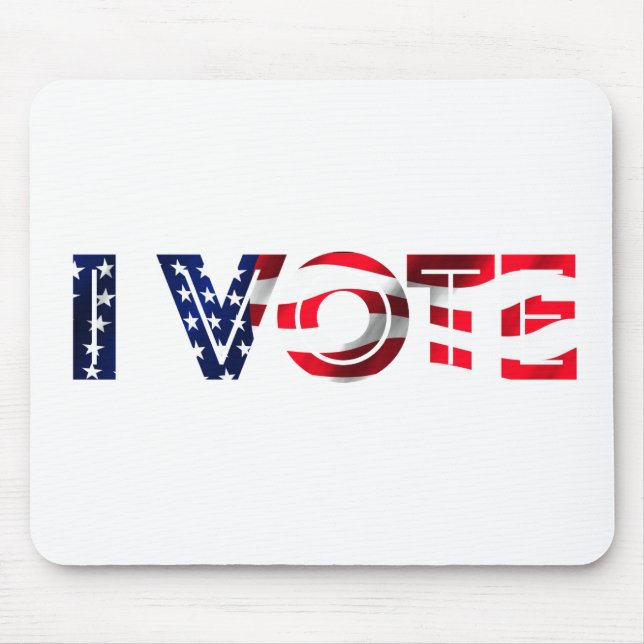 Ich stimme mousepad (Vorne)