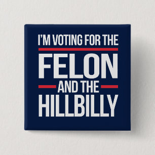 Ich stimme nicht für den Felsen und die Hügel Button