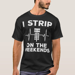 Ich streiche am Wochenende auf einem sonnigen Drag T-Shirt