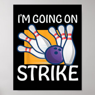 Ich streike. poster
