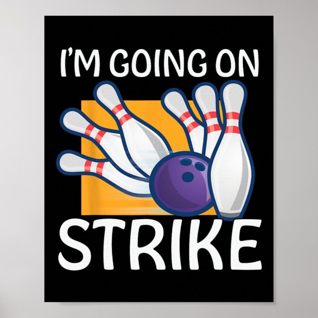 Ich streike. poster (Vorne)