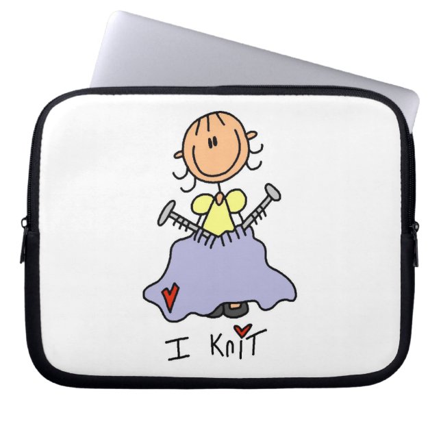 Ich stricke laptopschutzhülle (Vorderseite)