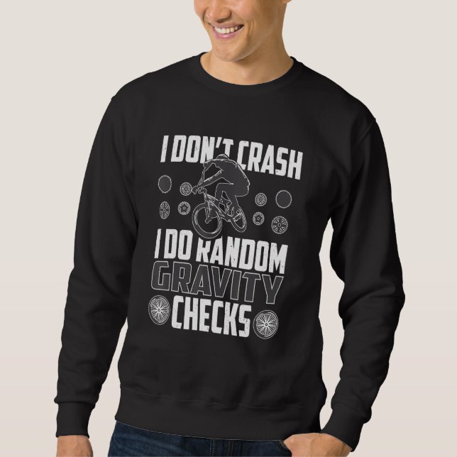 Ich stürze nicht, ich mache zufälligen Gravity Kar Sweatshirt (Vorderseite)