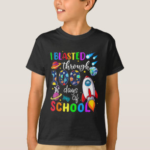 Ich stürzte durch 100 Schultage 100-Tage-Tee T-Shirt