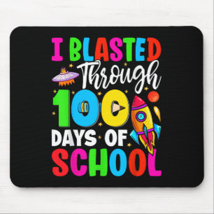 Ich stürzte durch 100 Schultage 100 Tage vor Mousepad