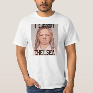 Ich stütze Chelsea-Bemannen T-Shirt
