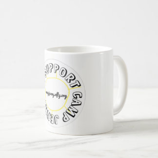 Ich stütze CJ Tassen-Weiß Kaffeetasse