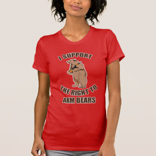 Ich stütze das Recht, Bärn-T - Shirt zu bewaffne