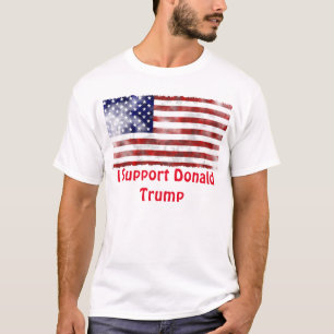 Ich stütze den grundlegenden T - Shirt Donald-