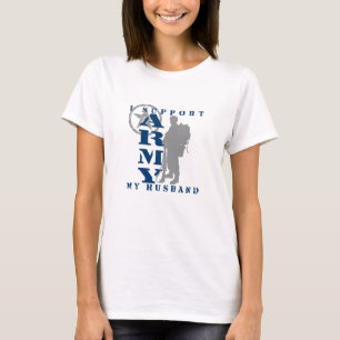 Ich stütze Ehemann 2 - ARMEE T-Shirt