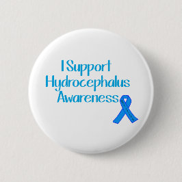 Ich stütze Hydrocephalus-Bewusstsein Button
