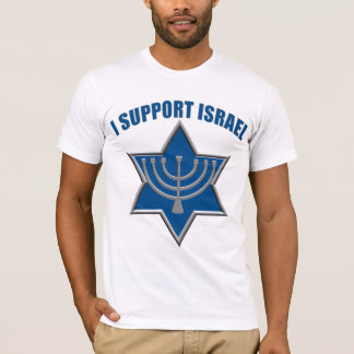 Ich stütze Israel T-Shirt