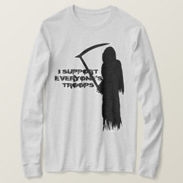 Ich stütze jeder Truppen T-Shirt