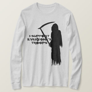 Ich stütze jeder Truppen T-Shirt