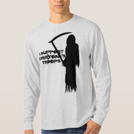 Ich stütze jeder Truppen T-Shirt