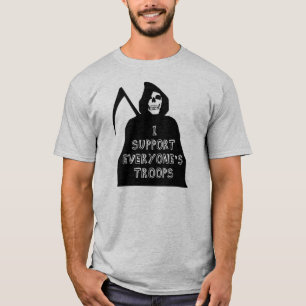 Ich stütze jeder Truppen T-Shirt