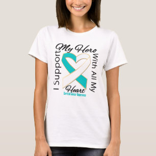 Ich stütze meinen Held - T-Shirt